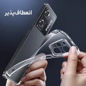 کاور مدل Clear مناسب برای گوشی موبایل شیائومی Poco X5 Pro