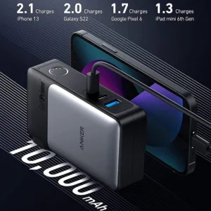 آداپتور شارژر انکر مدل POWERBANK GANPRIME733