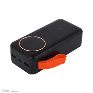 پاوربانک 22.5 وات بونو پلاس مدل PB3001 ظرفیت 30000 میلیآمپرساعت به همراه کابل متصل microUSB، USB-C، USB-A و لایتنینگ