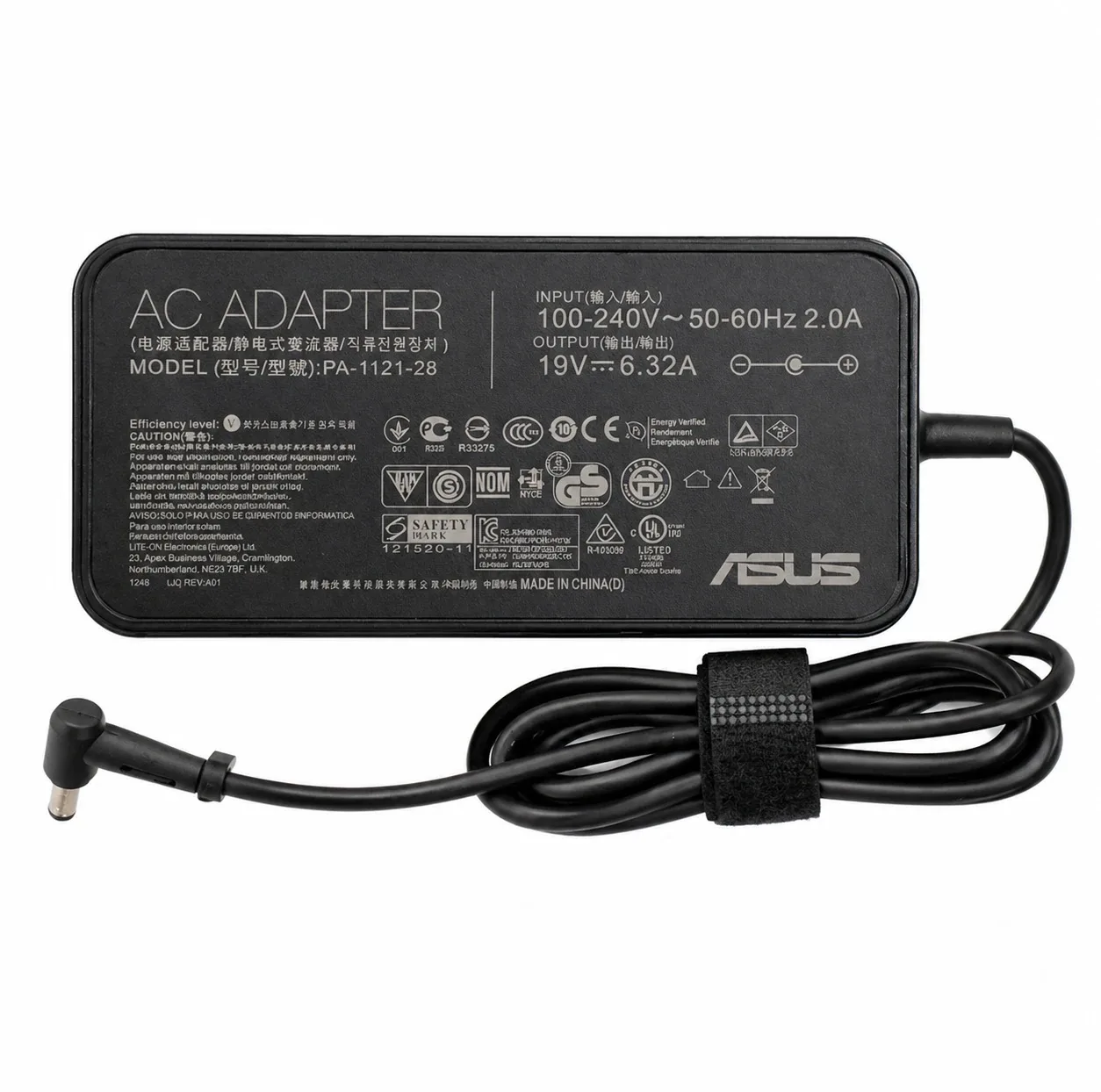 شارژر لپ‌تاپ 19 ولت 6.32 آمپر مدل ADP-120W Slim