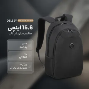 کوله پشتی لپ تاپ دلسی مدل ESPLANADE کد 3942603 مناسب برای لپ تاپ 15.6 اینچی
