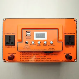 پاوربانک مدل مولتی 500W کمپینگ 12v-220v ظرفیت 50000 میلی آمپر ساعت