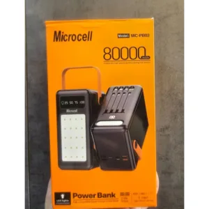پاوربانک 22.5 وات میکروسل مدل MC-PB03 ظرفیت 80000 میلیآمپرساعت