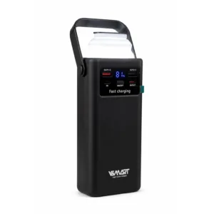 پاوربانک 22.5 وات وی اسمارت مدل VS-539 ظرفیت 30000 میلی‌آمپر‌ساعت به همراه سه کابل Micro USB، USB-C و لایتنینگ