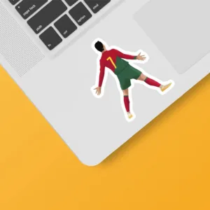 استیکر لپ تاپ و موبایل بووم طرح کریستین رونالدو کد TR6