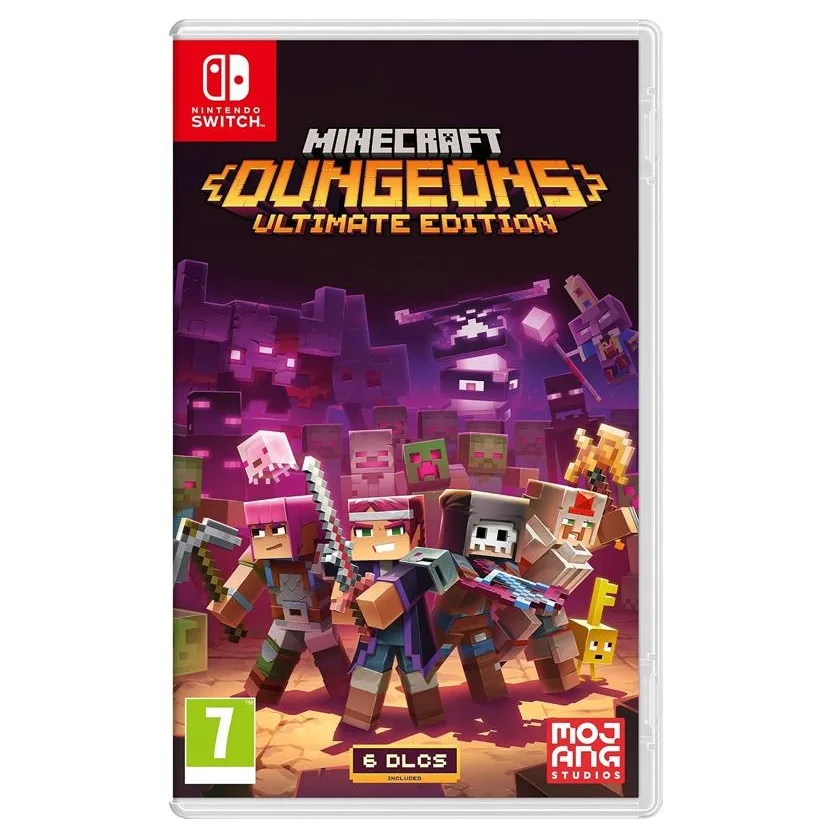 بازی Minecraft Dungeons نسخه Ultimate Edition مخصوص Nintendo Switch