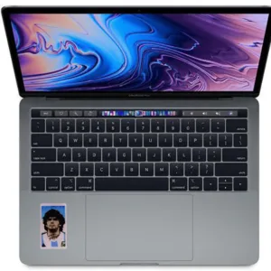 برچسب ژله ای مدل فوتبالی طرح مارادونا کد 3/4*2