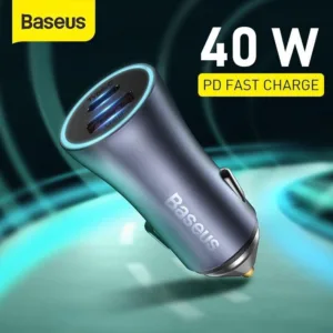 شارژر فندکی باسئوس مدل CCJDZ-C 40W
