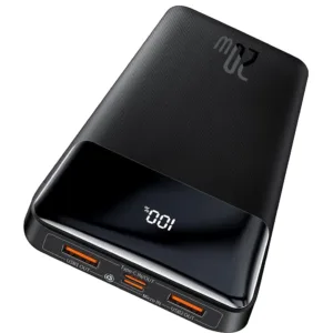 پاوربانک باسئوس مدل PPBD10K-20W ظرفیت 10000 میلی آمپر ساعت