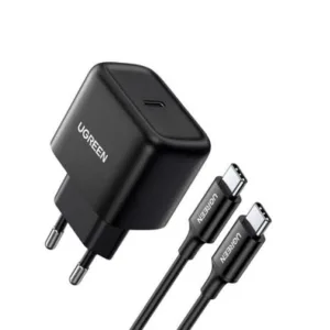 شارژر دیواری یوگرین مدل CD250-50581 به همراه کابل USB-C