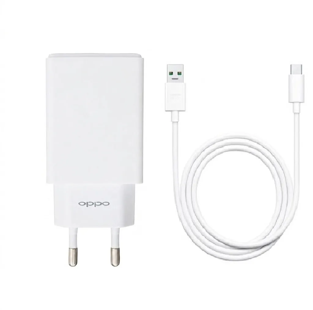 شارژر دیواری 10 وات اوپو مدل AK933YH به همراه کابل USB-C