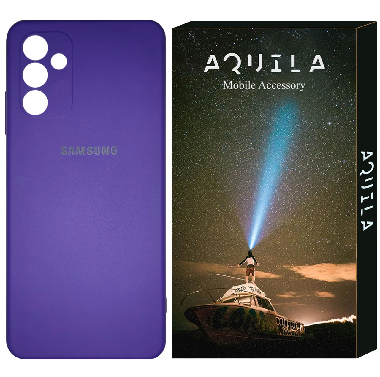کاور آکوییلا مدل SLCNM مناسب برای گوشی موبایل سامسونگ Galaxy M52 5G