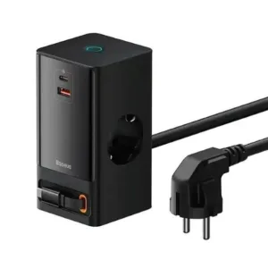 شارژر رومیزی 65 وات بیسوس مدل 65W PowerCombo Tower
