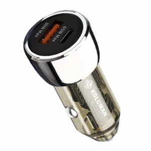 شارژر فندکی 95 وات 2 پورت کلومن مدل K-C106