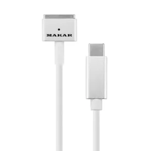 کابل شارژ مک بوک‌ USB-C to MagSafe2 ماکار مدل MK-Mag2 طول دو متر