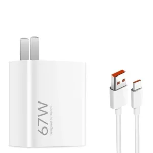 شارژر دیواری 67 وات مدل MDY-12-EF به همراه کابل تبدیل USB-C