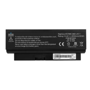 باتری لپ‌تاپ 4 سلولی دابل ام مدل HSTNN-DB91 مناسب برای لپ تاپ HP roBook 4311s
