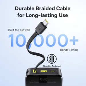 پاوربانک 22.5 وات بیسوس مدل PPBD2P-2020 ظرفیت 20000 میلیآمپرساعت