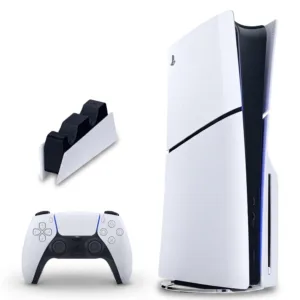 کنسول بازی سونی مدل PlayStation 5 Slim ظرفیت یک ترابایت ریجن 2016A اروپا به همراه پایه شارژر