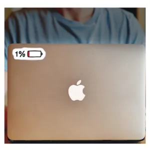 برچسب لپ تاپ طرح باتری کد 102