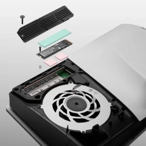 هیت سینک پلی استیشن 5 اسلیم مدل PS5 Slim M.2 NVMe SSD