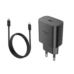 شارژر دیواری 25 وات فوننگ مدل A56 Super Fast EU به همراه کابل تبدیل USB-C