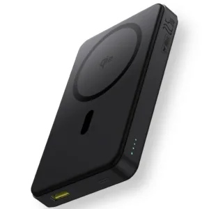 پاوربانک بی‌سیم 22.5 وات بیسوس مدل Airpow Ⅱ Qi2 Magnetic ظرفیت 10000 میلی‌آمپر ساعت