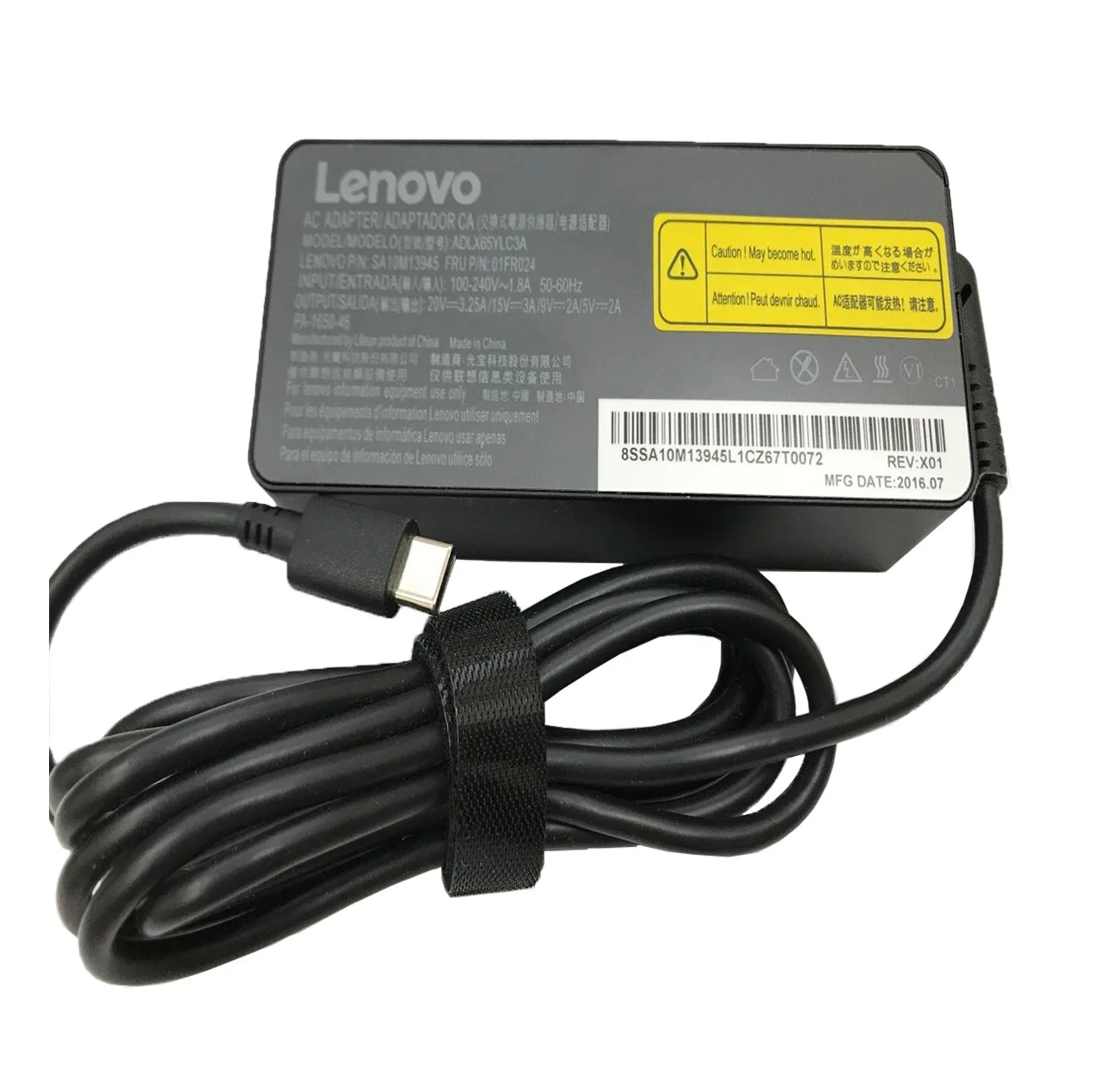شارژر لپ تاپ USB-C مدل ADLX65YCC3A