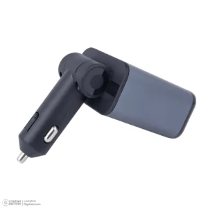 شارژر فندکی 30 وات دو پورت گرین لاین مدل GNRCC50WBK
