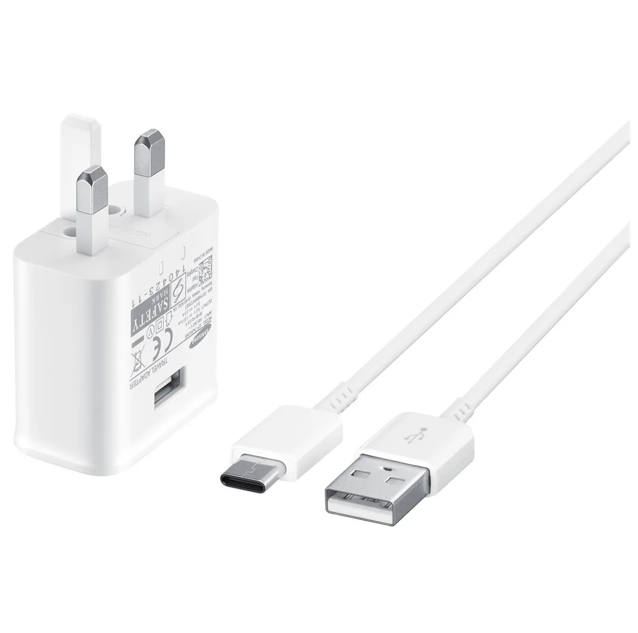 شارژر دیواری 15W مدل EP-TA20UWE همراه با کابل USB Type-C