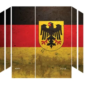 برچسب افقی پلی استیشن 4 گراسیپا طرح Germany