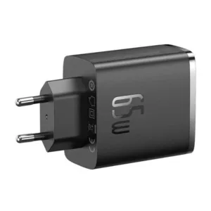 شارژر دیواری 65 وات 3 پورت بیسوس مدل Cube Pro