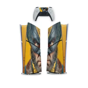 برچسب کنسول بازی پلی استیشن 5 اسلیم کایمون مدل WOLVERINE کدP5S046 بسته 6عددی