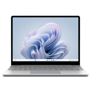 لپ تاپ 12.4 اینچی مایکروسافت مدل Surface Laptop Go 3 با پردازنده Core i5-1235U، رم 8 گیگابایت LPDDR5، حافظه SSD با ظرفیت 128 گیگابایت، صفحهنمایش لمسی PixelSense، ویندوز 11 پرو، وزن 1.12 کیلوگرم، شارژدهی تا 15 ساعت
