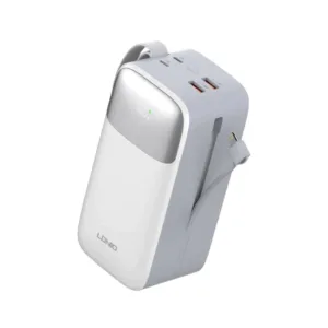 پاور بانک ۲۲.۵ وات الدینیو مدل PQ50 ظرفیت ۵۰۰۰۰ میلی آمپر ساعت به همراه کابل USB-C
