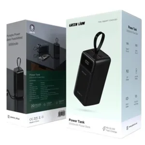 پاوربانک گرین لاین مدل POWER TANK GNPWT50KPB ظرفیت 50000 میلی آمپر ساعت