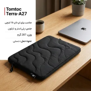 کاور لپ تاپ تام تاک مدل Terra-A27 MacBook مناسب برای لپ تاپ 16 اینچی