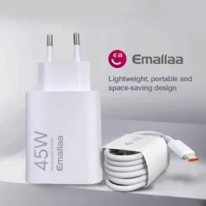 شارژر دیواری 45 وات ایمالا مدل Note 14 Pro به همراه کابل USB-C