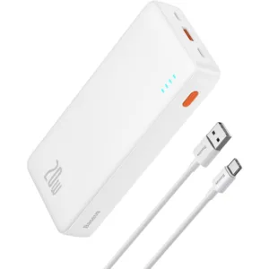 پاوربانک بیسوس مدل Airpow PPAP20K ظرفیت 20000 میلی آمپر ساعت