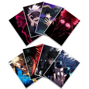 استیکر و برچسب گوفی مدل گوجو سوکونا انیمه جوجوتسو کایسن Gojo Jujutsu Kaisen Anime کد K03 مجموعه 8 عددی