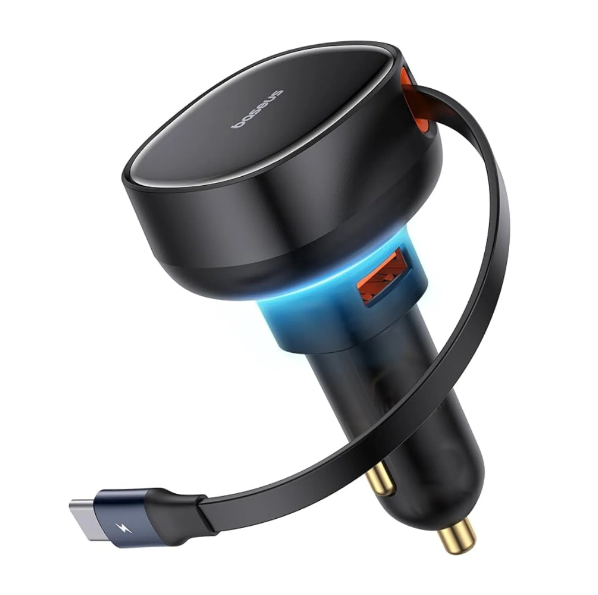 شارژر فندکی 60 وات بیسوس مدل  CCTXP-UC