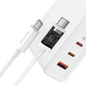 شارژر دیواری 140 وات باسئوس مدل GaN5 Pro
