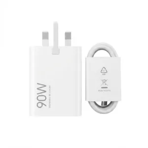 شارژر دیواری 90 وات مدل MDY-15-EL به همراه کابل تبدیل USB-A به USB-C