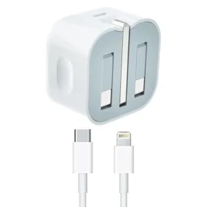 شارژر 35 وات سولوفر مدل IPHONE 14 35W به همراه کابل تبدیل لایتنینگ به USB-C