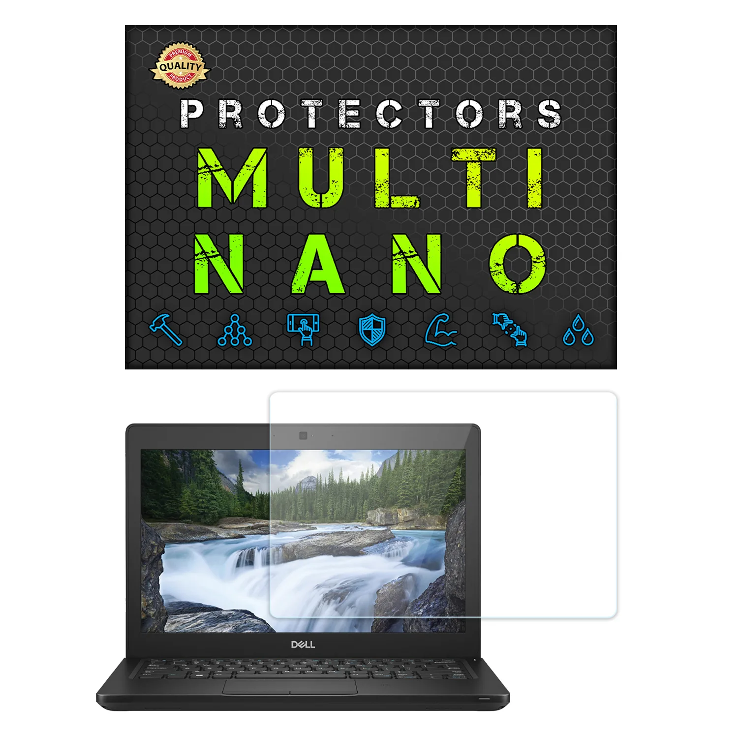 محافظ صفحه نمایش مولتی نانو مدل X-S1N مناسب برای لپ تاپ دل Latitude 5290