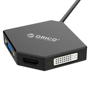 مبدل Mini DisplayPort به VGA/HDMI/DVI اوریکو مدل DMP-HDV3S