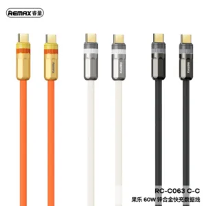 شارژر دیواری 45 وات ریمکس مدل S23 ULTRA به همراه کابل تبدیل USB-C