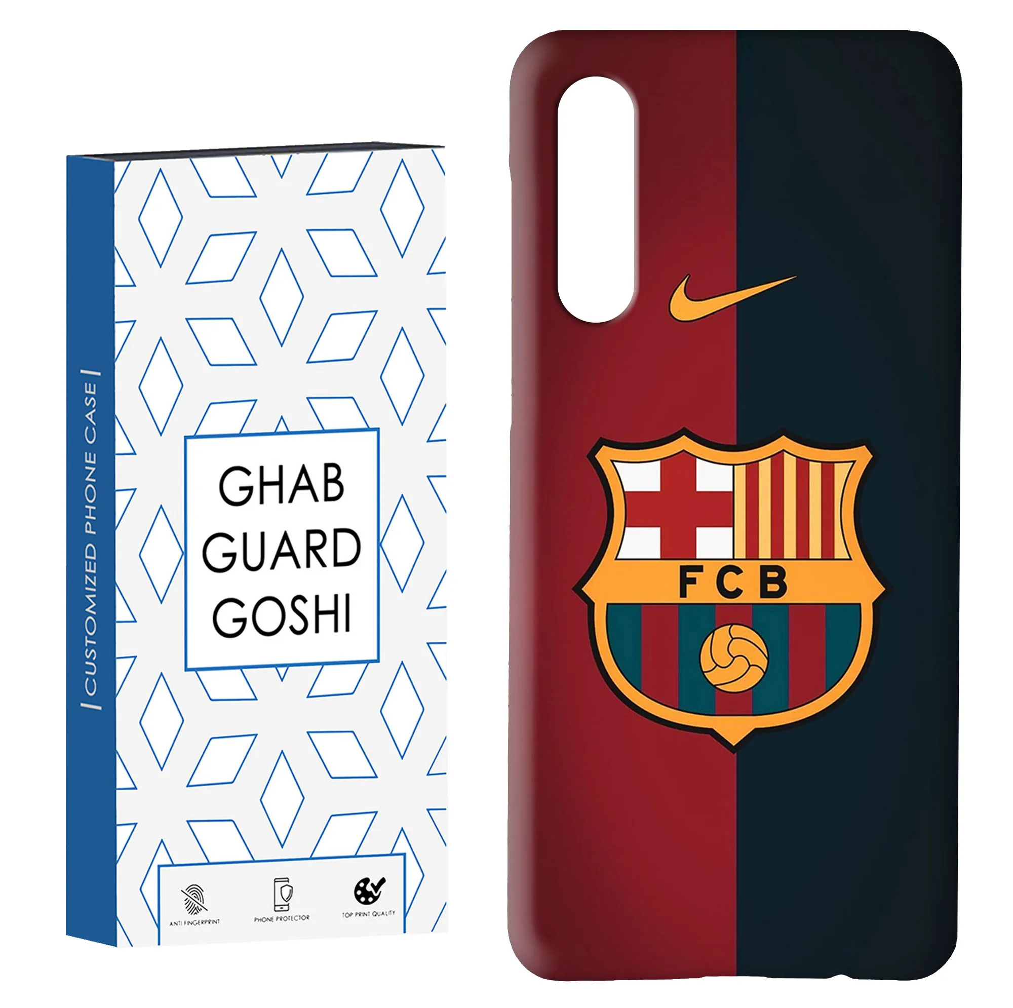 کاور قاب گارد گوشی طرح تیم بارسلونا کد Dimo-090 مناسب برای گوشی موبایل سامسونگ GALAXY A50 / A30s