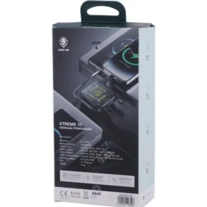 پاوربانک 22.5 وات گرین لاین مدل Xtream 10 ظرفیت 10000 میلیآمپرساعت