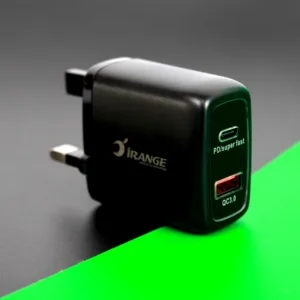 شارژر دیواری 45 وات 2 پورت آیرنج مدل LC 136 به همراه کابل USB‑C